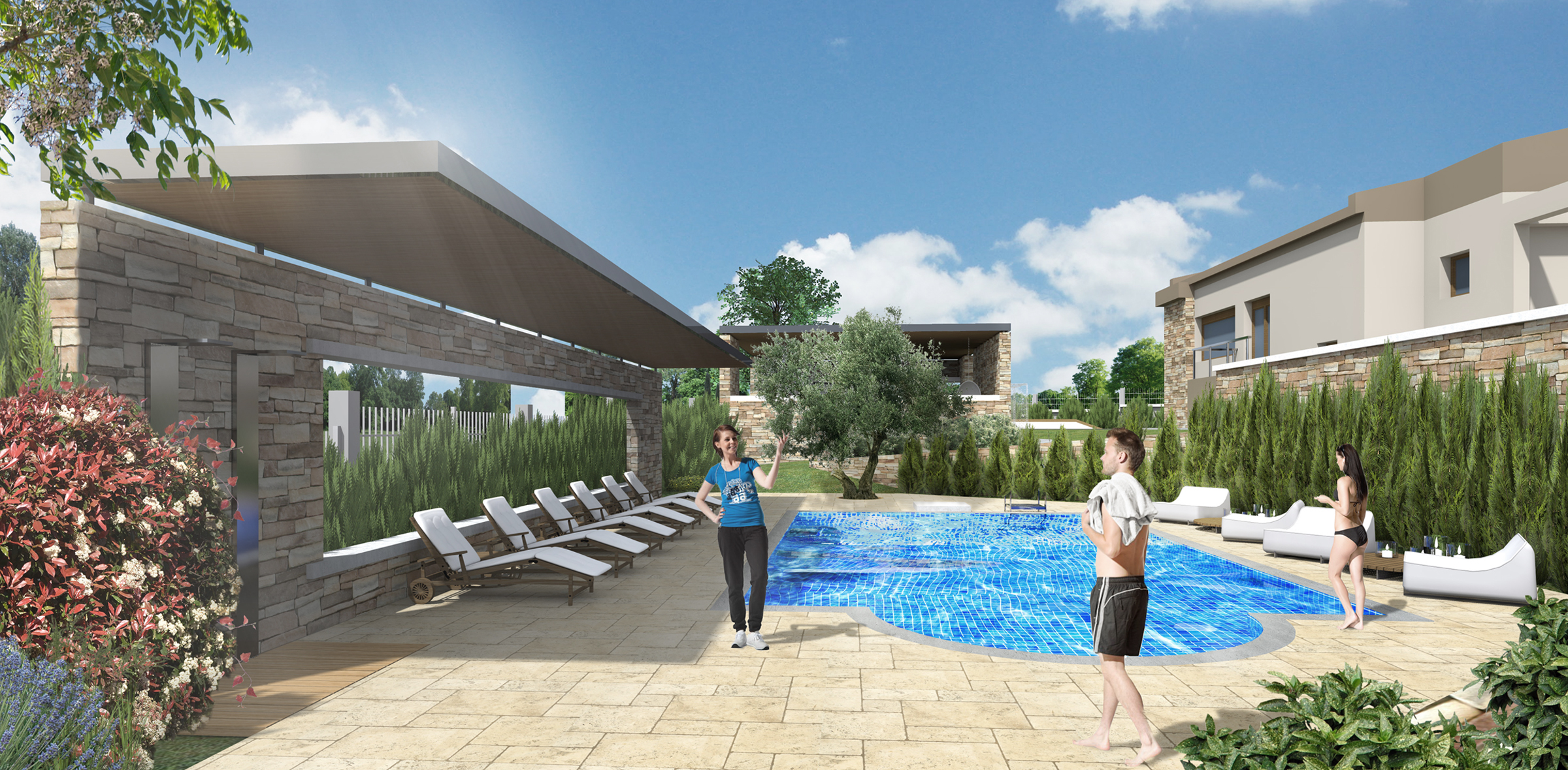 Landscape Design in kato scholari thessaloniki greece