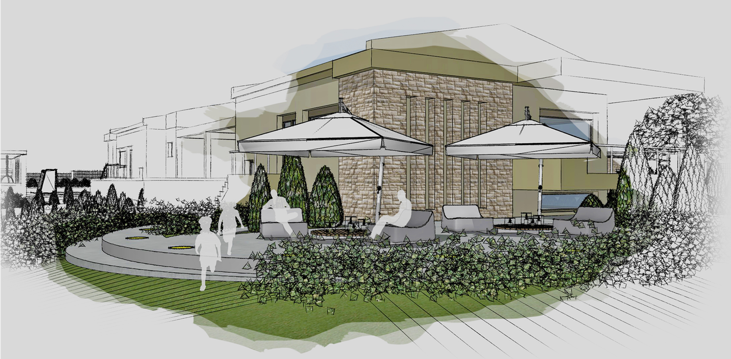 Landscape Design in kato scholari thessaloniki greece