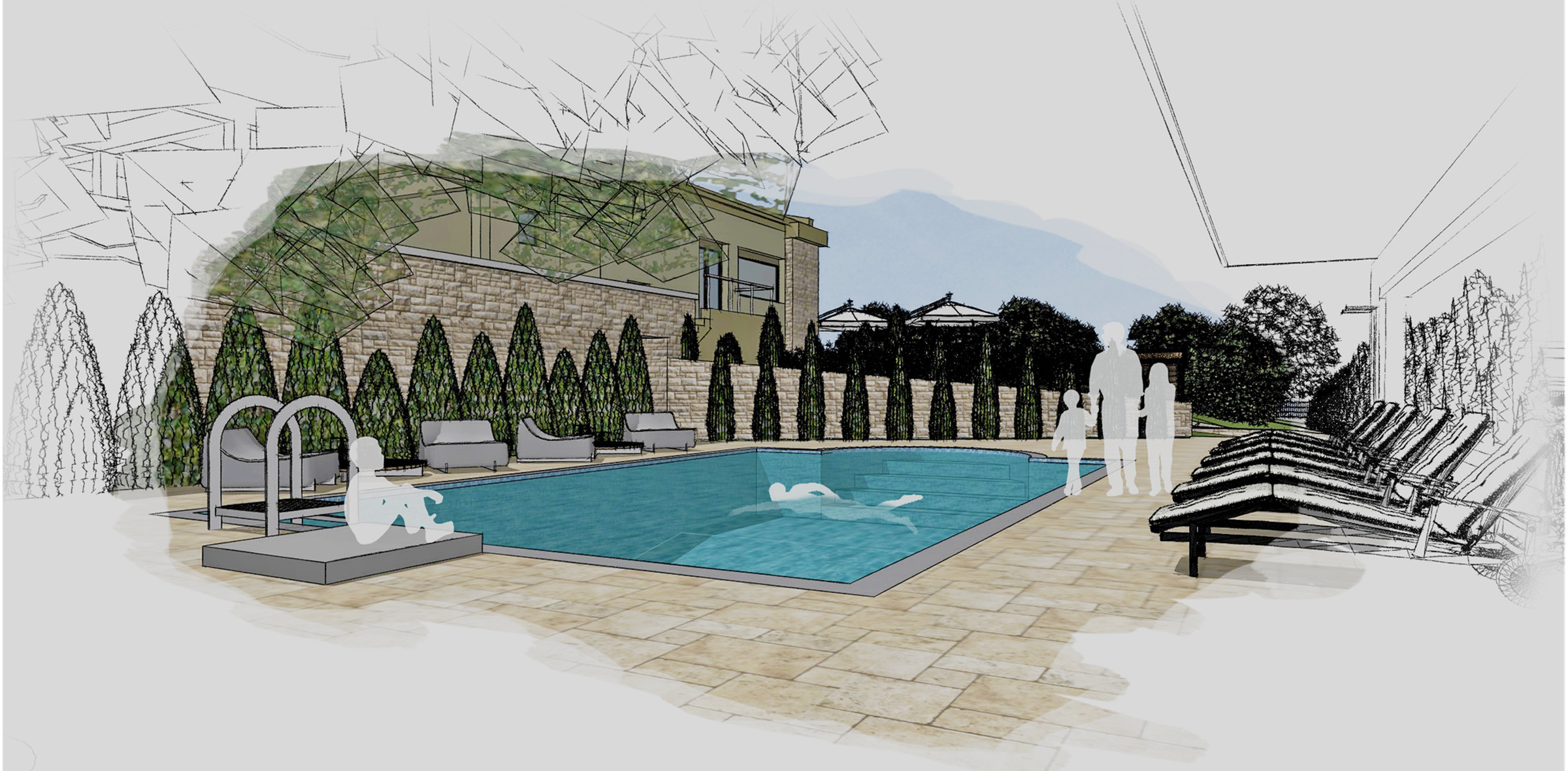 Landscape Design in kato scholari thessaloniki greece