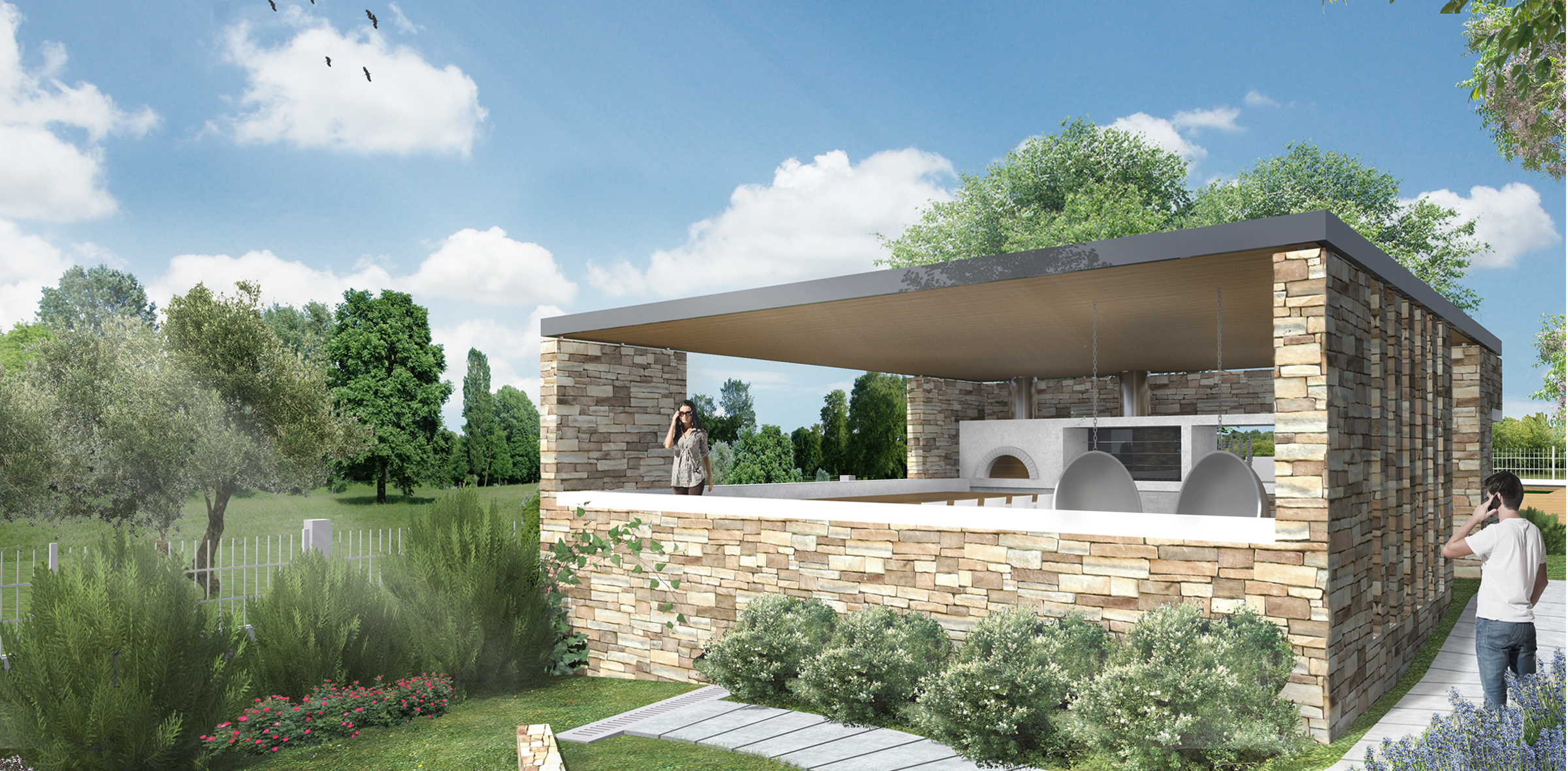 Landscape Design in kato scholari thessaloniki greece