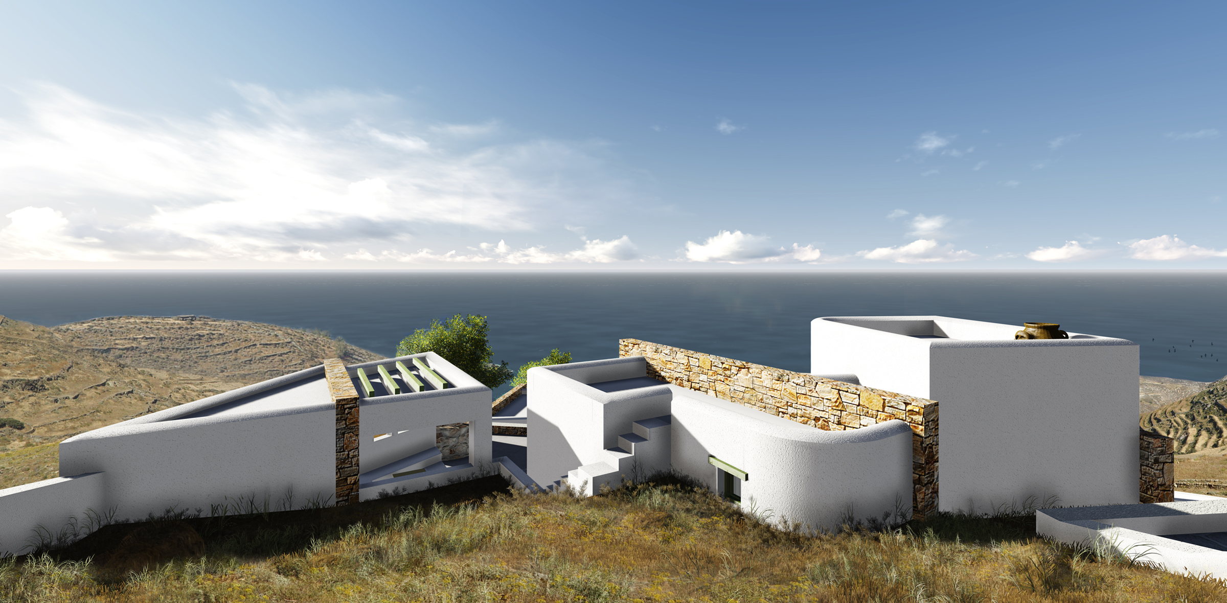 Agnandi-8 Houses In Folegandros Island