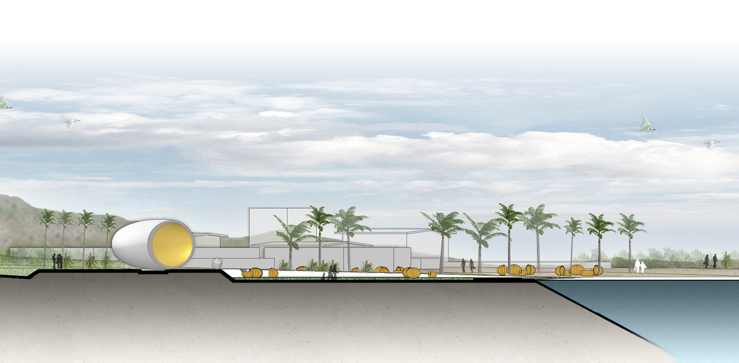 Ammoudaras Sea-Front DESIGN COMPETITION MALEVIZI CRETE GREECE