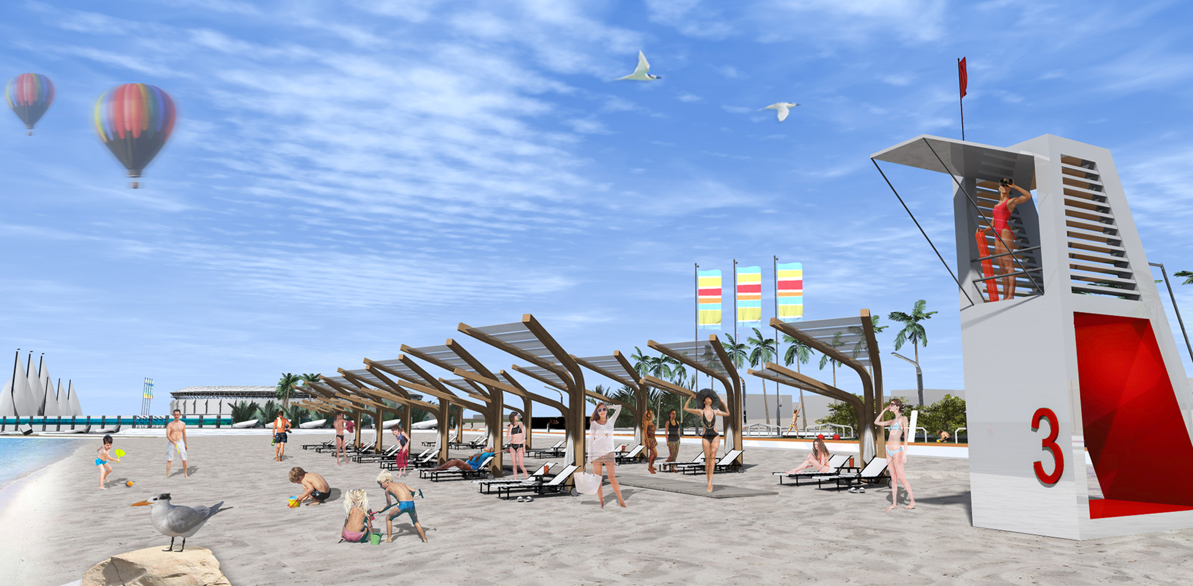 Ammoudaras Sea-Front DESIGN COMPETITION MALEVIZI CRETE GREECE
