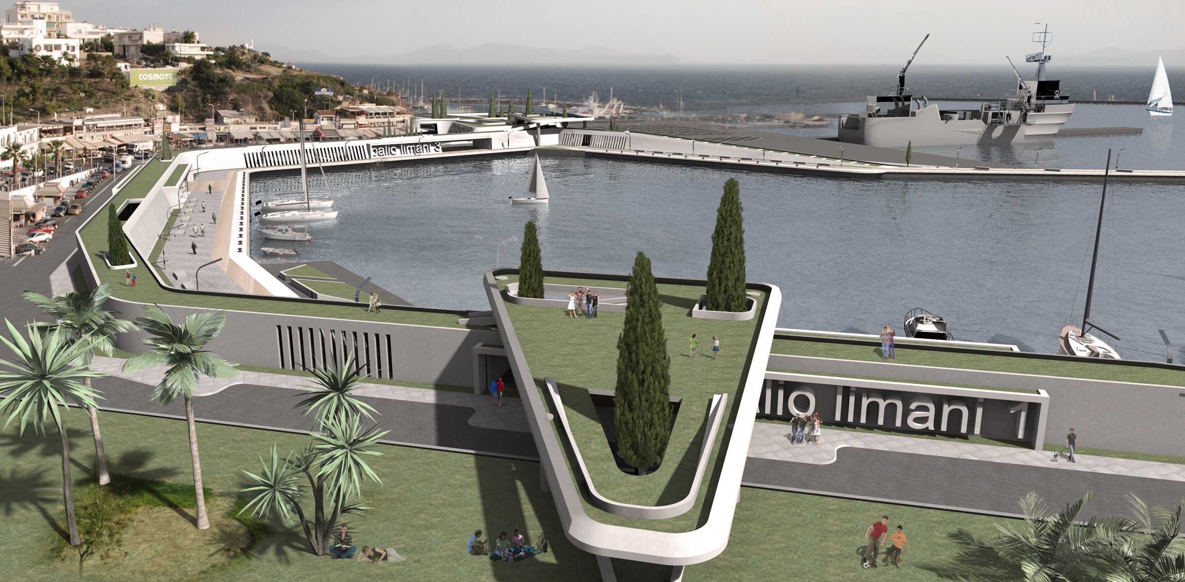 COMPETITION “Reconstruction and redevelopment of Rafina’s port area” RAFINA GREECE