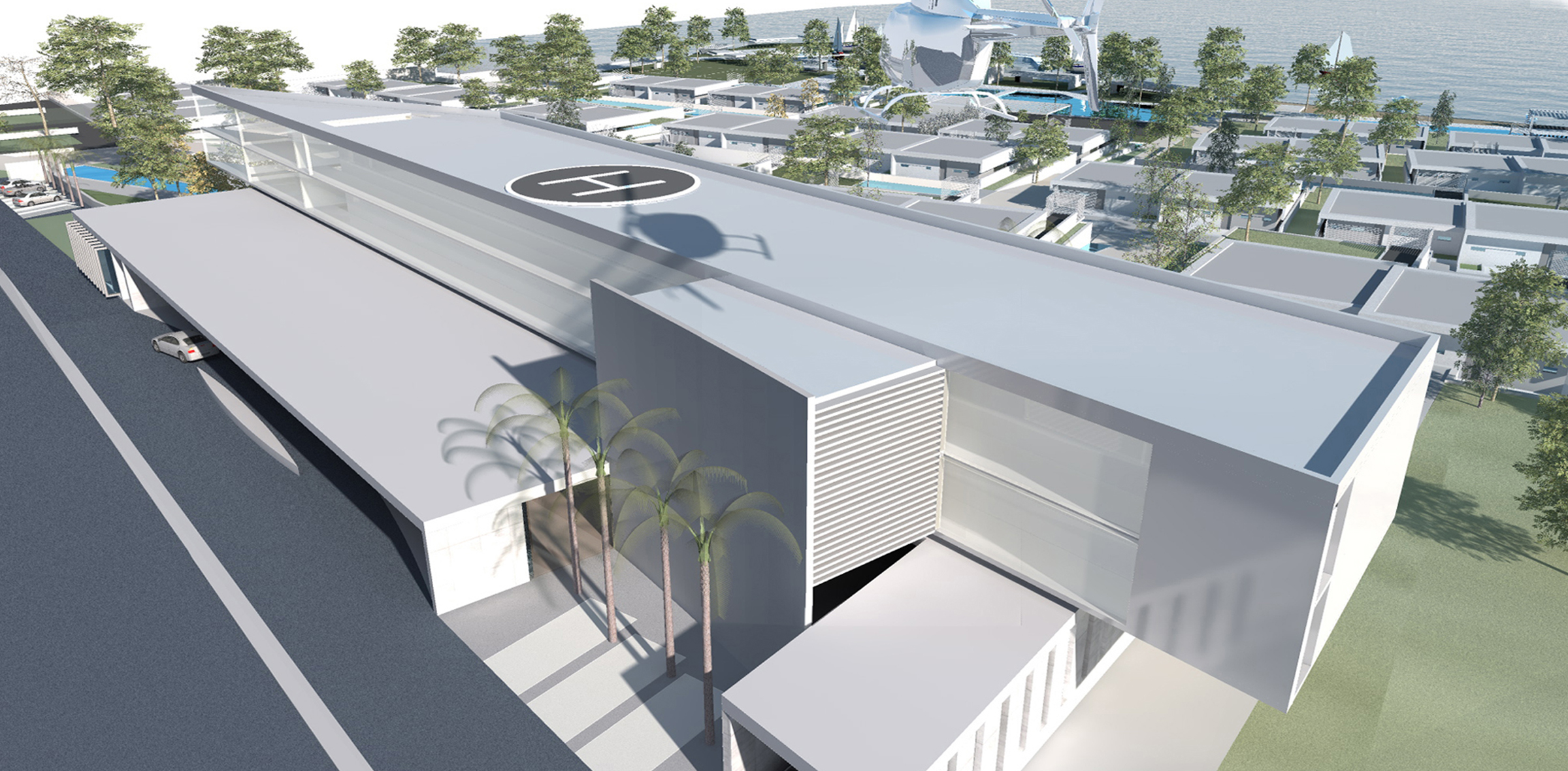 CONCEPT FOR A 7 STAR HOTEL IN THESSALONIKI GREECE