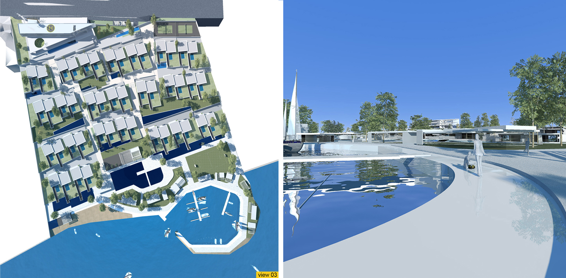 CONCEPT FOR A 7 STAR HOTEL IN THESSALONIKI GREECE