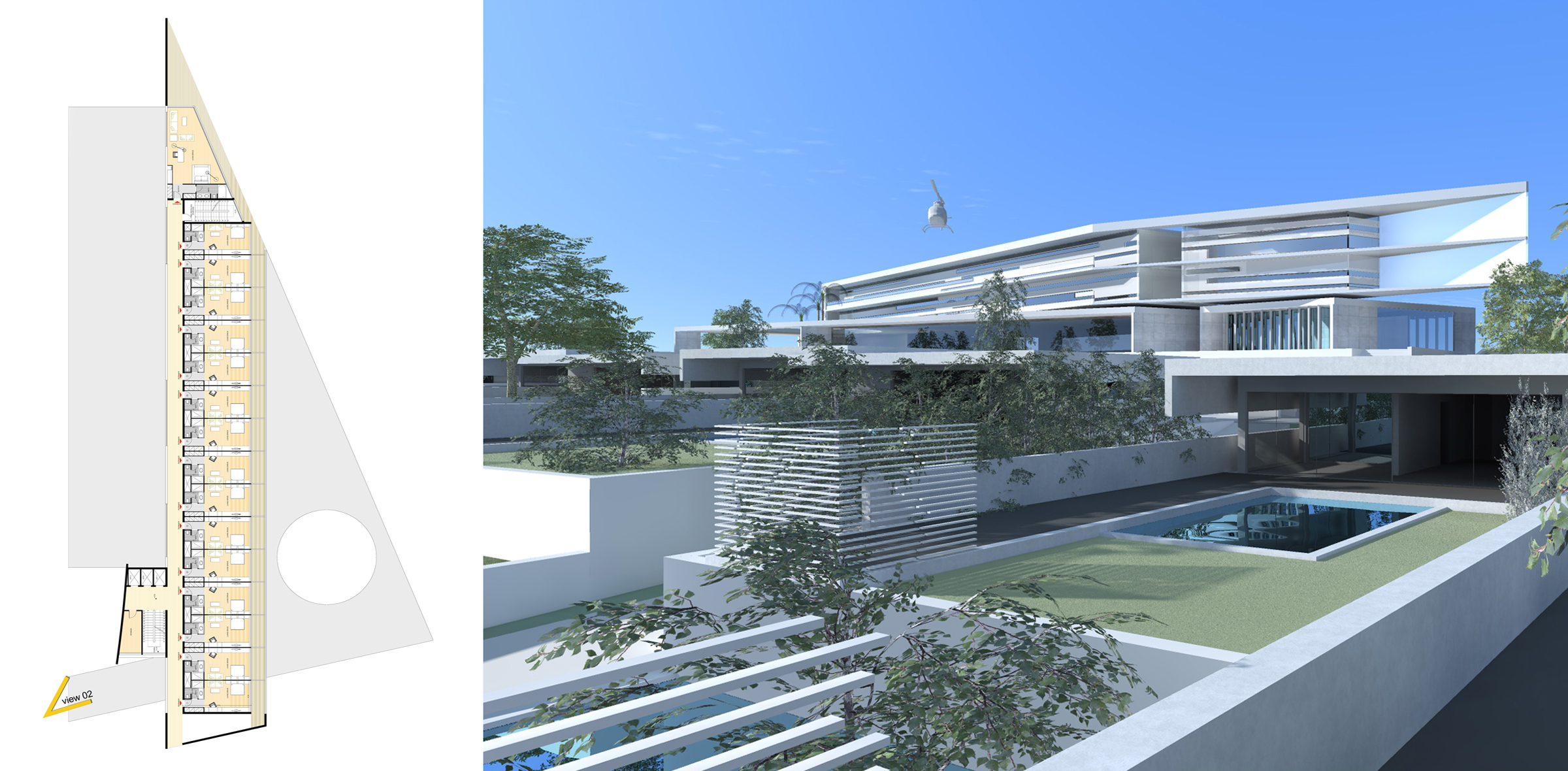 CONCEPT FOR A 7 STAR HOTEL IN THESSALONIKI GREECE