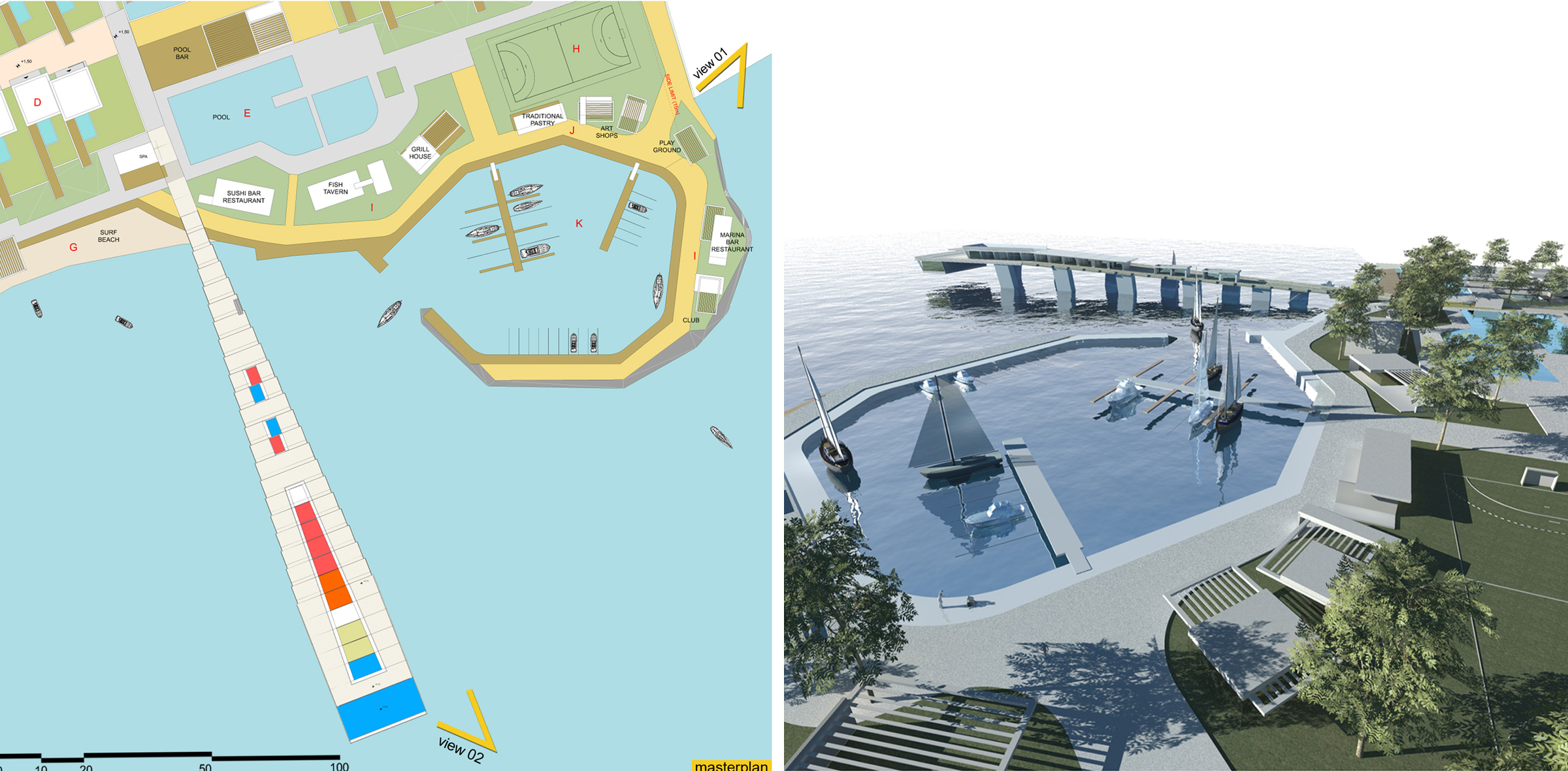 CONCEPT FOR A 7 STAR HOTEL IN THESSALONIKI GREECE