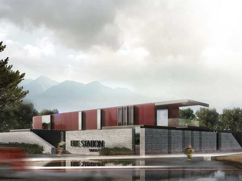Fire Station in Samothraki
