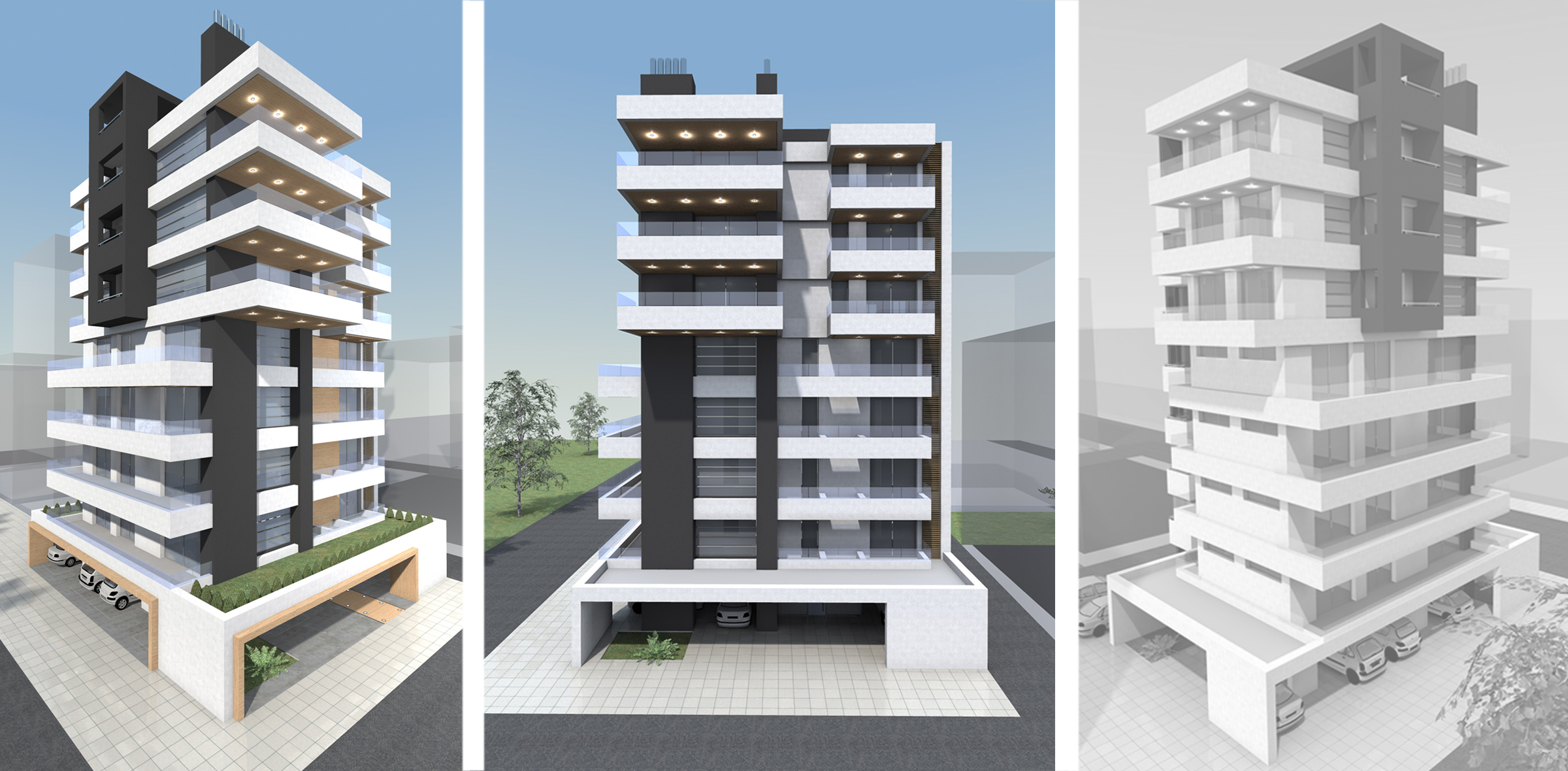 Apartment Building In Makrochoriou St. Kalamaria Thessaloniki GREECE