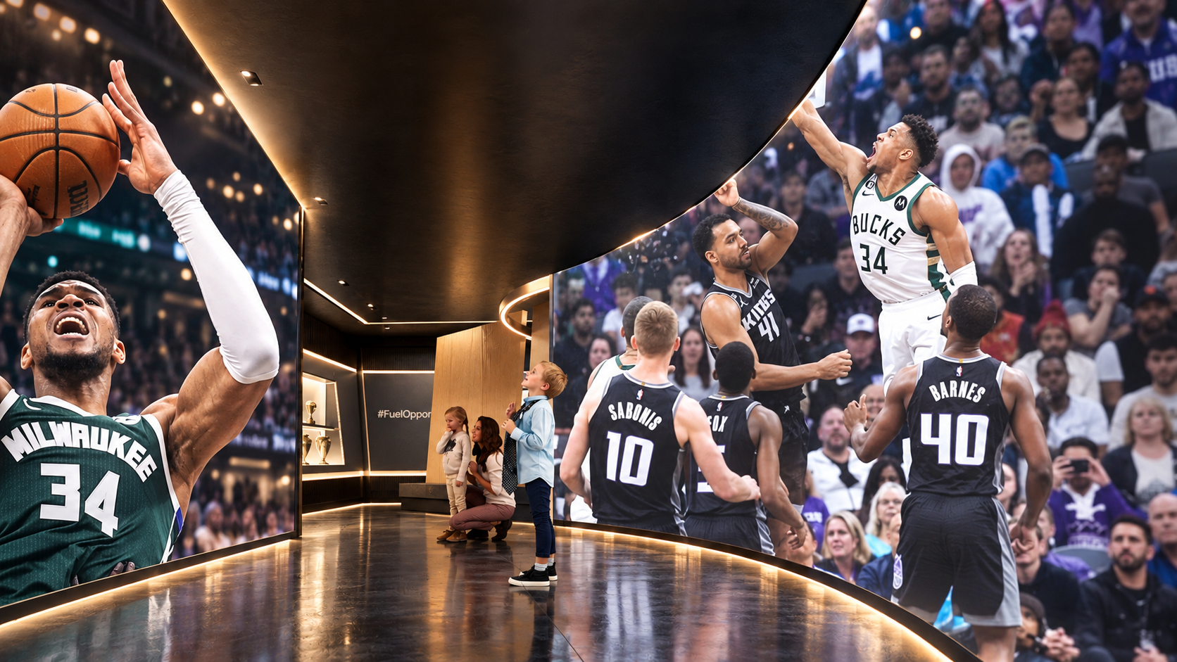 Giannis Antetokounmpo Exhibition