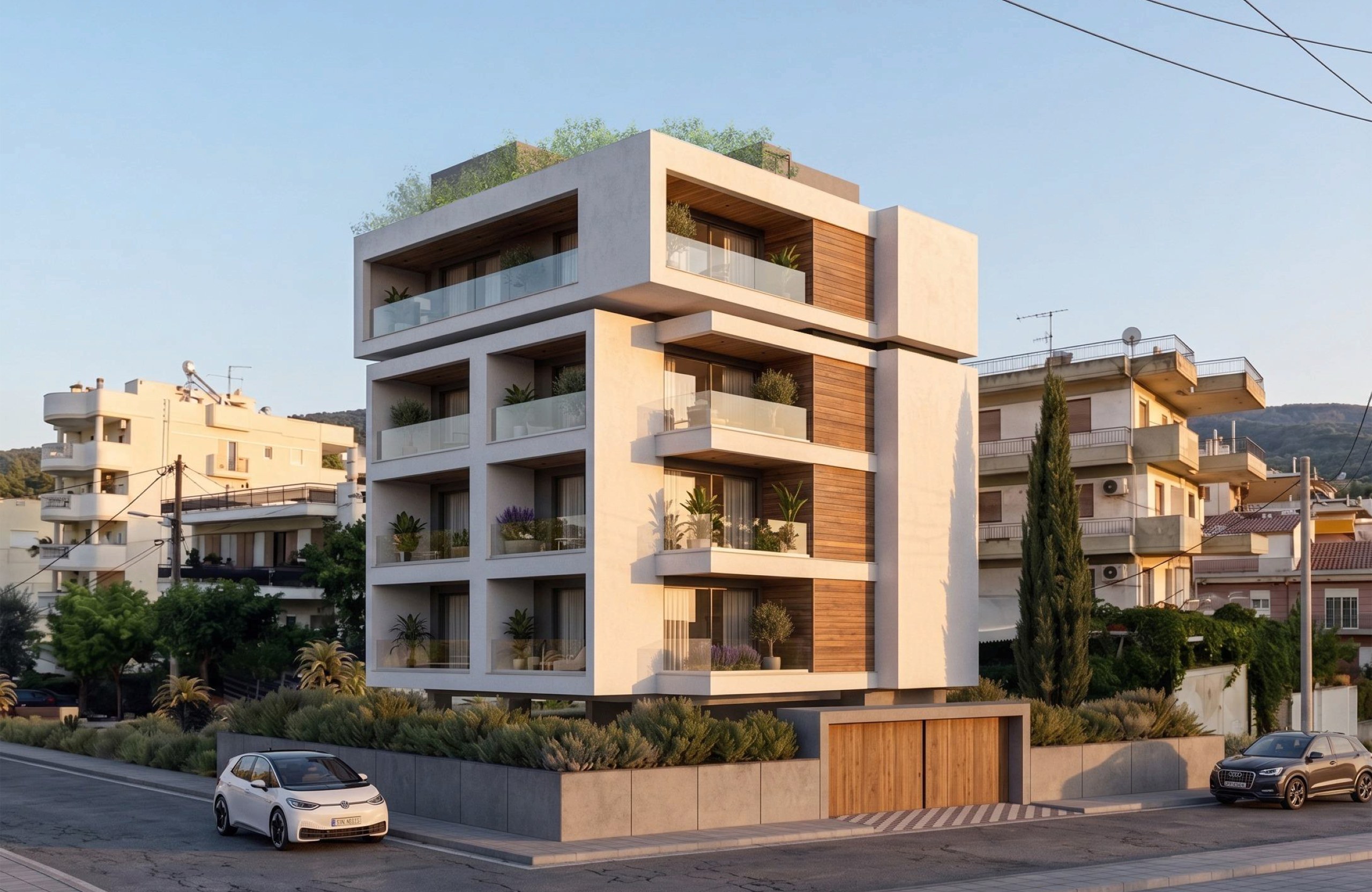APARTMENT BUILDING IN ANDROUTSOU AND KONSTANTINOUPOLEOS STR.