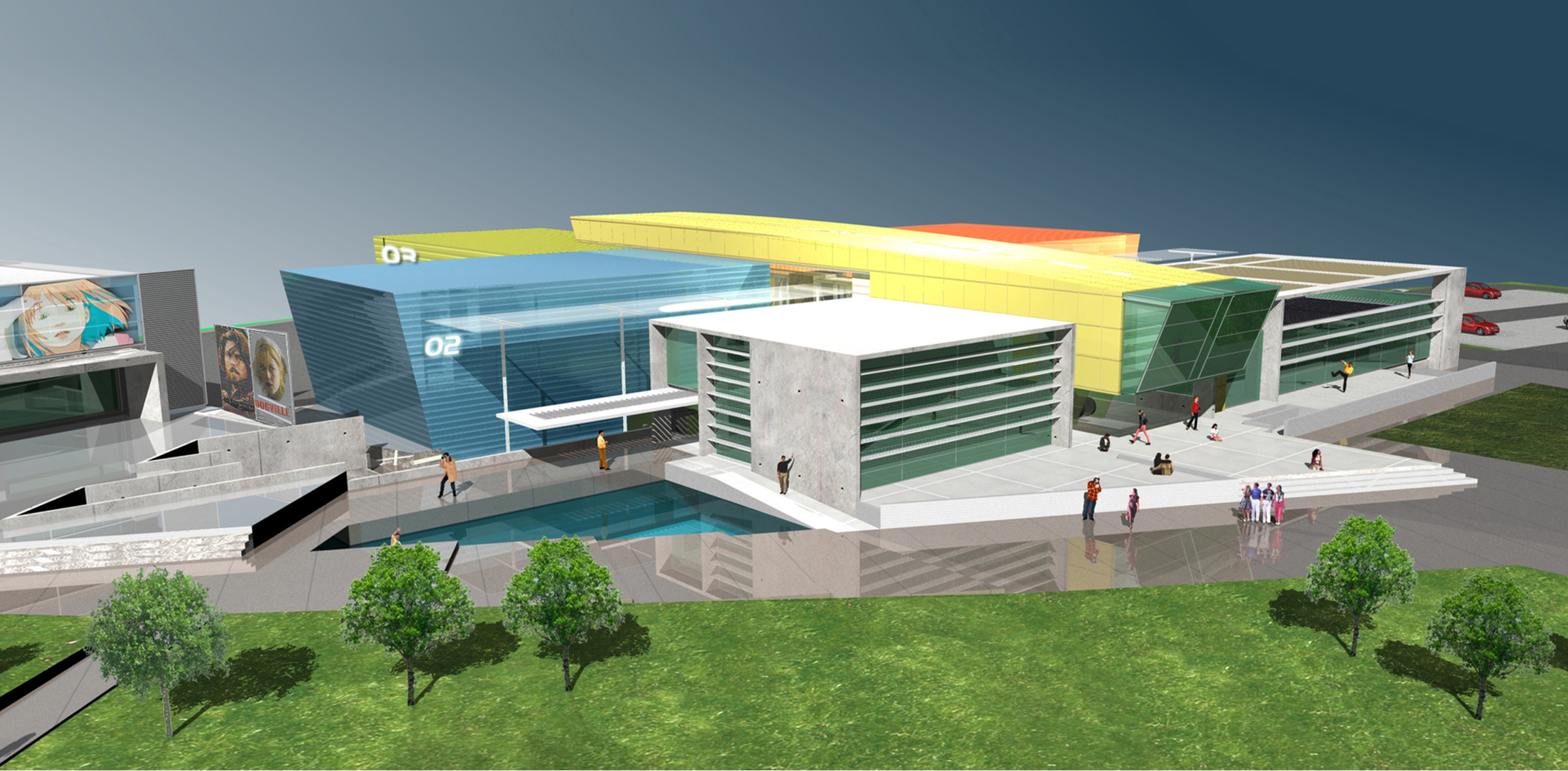 COMPLEX FOR MIXED USE SHOPPING AND LEISURE