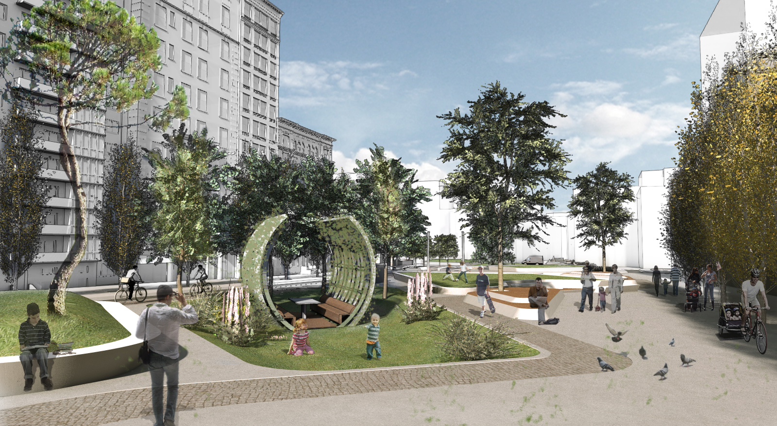 HAGIAS SOFIAS – ACHEIROPOIETOS AXIS, ARCHITECTURAL COMPETITION