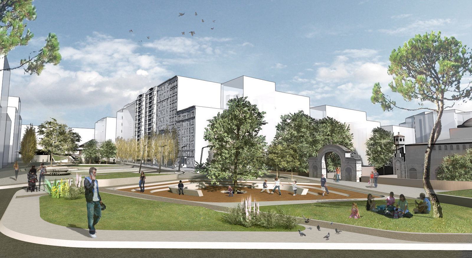 HAGIAS SOFIAS – ACHEIROPOIETOS AXIS, ARCHITECTURAL COMPETITION