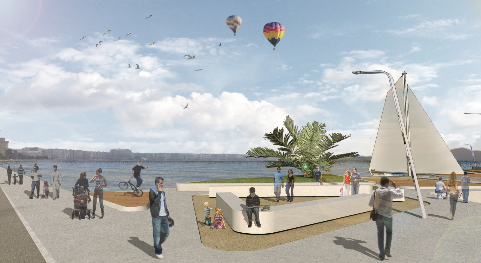 HAGIAS SOFIAS – ACHEIROPOIETOS AXIS, ARCHITECTURAL COMPETITION