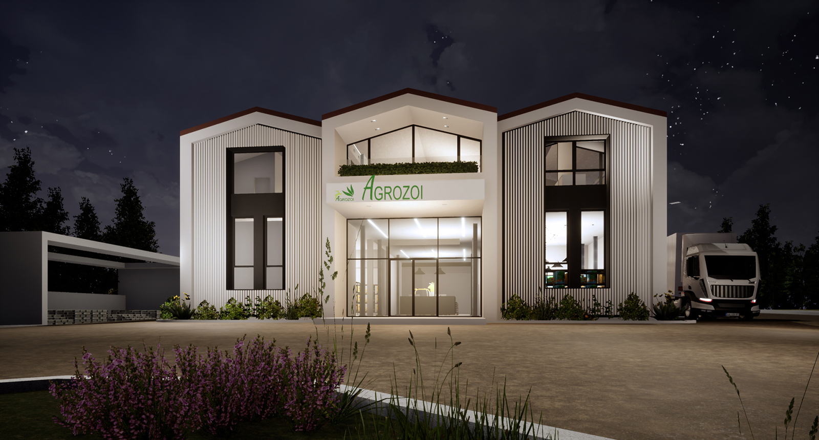 Kalloni Agrozoi Industrial Building - Lesvos