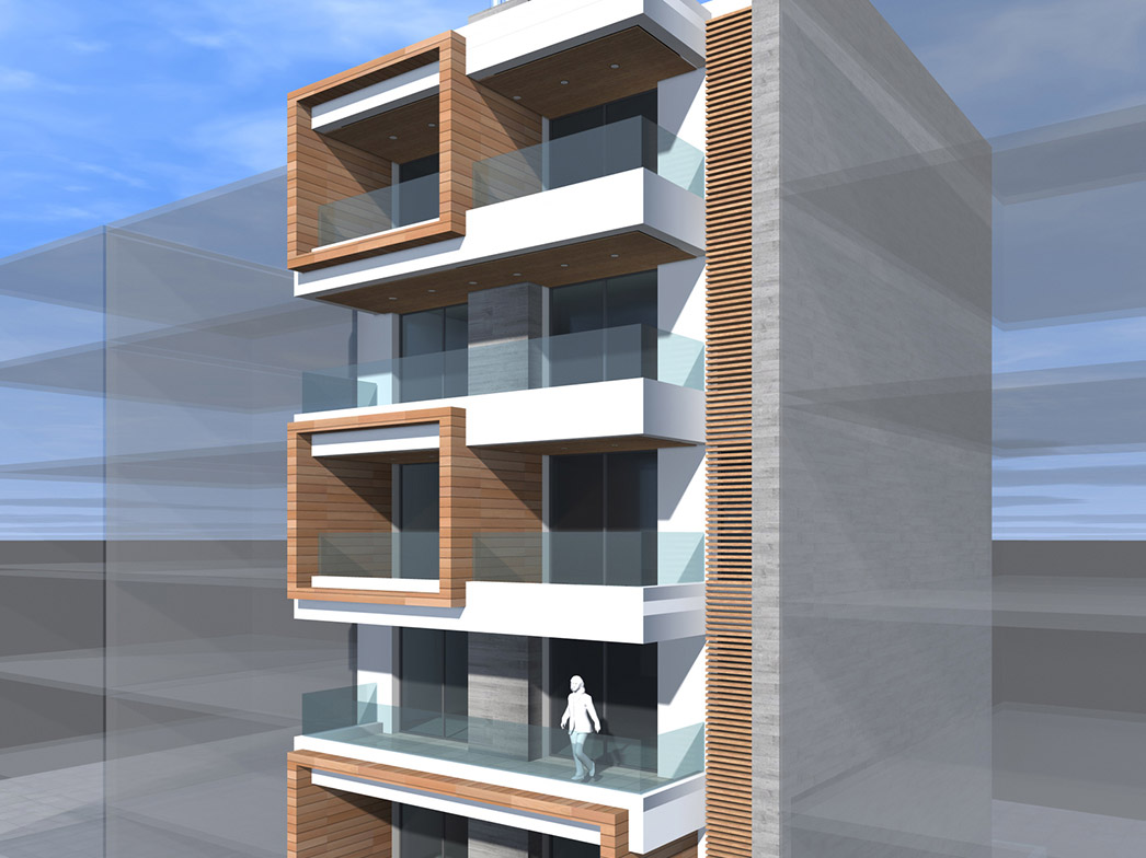 Apartment Building In Toumpa, Peston Str., Thessaloniki, Greece