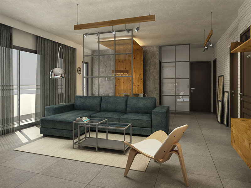 Apartment interior in Kalamaria, Thessaloniki