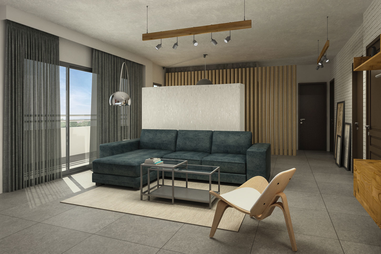 Apartment interior in Kalamaria, Thessaloniki