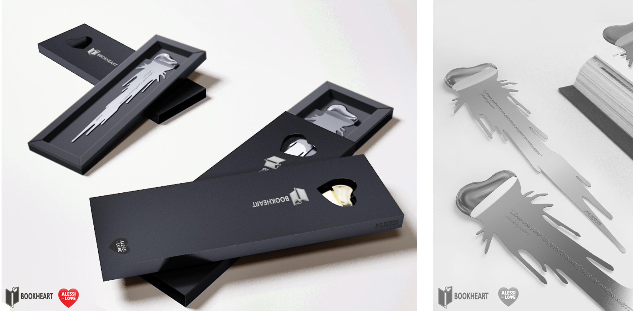 object design competition “Alessi in Love – Everytime an Act of Love’ – Bookheart