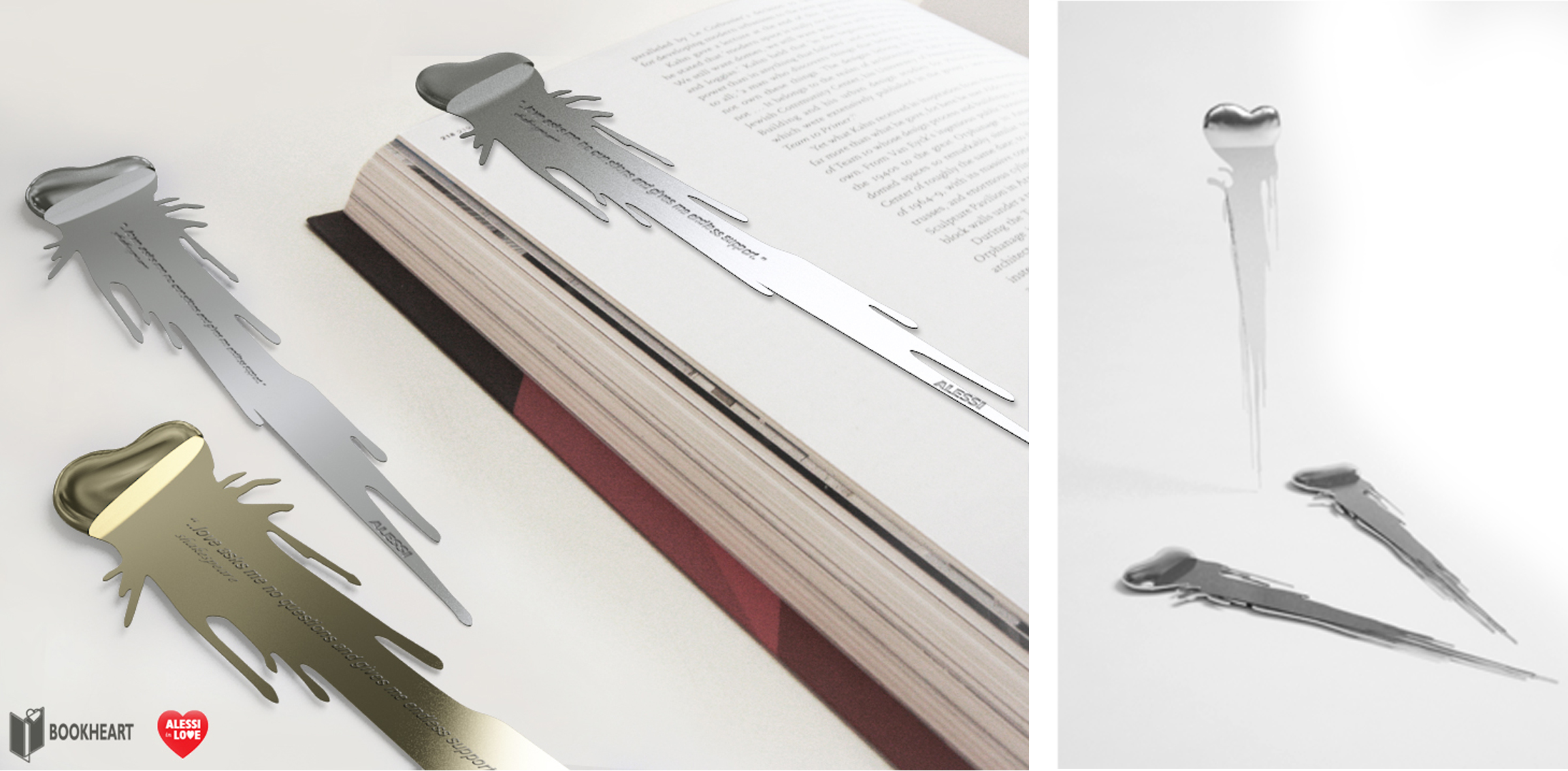 object design competition “Alessi in Love – Everytime an Act of Love’ – Bookheart