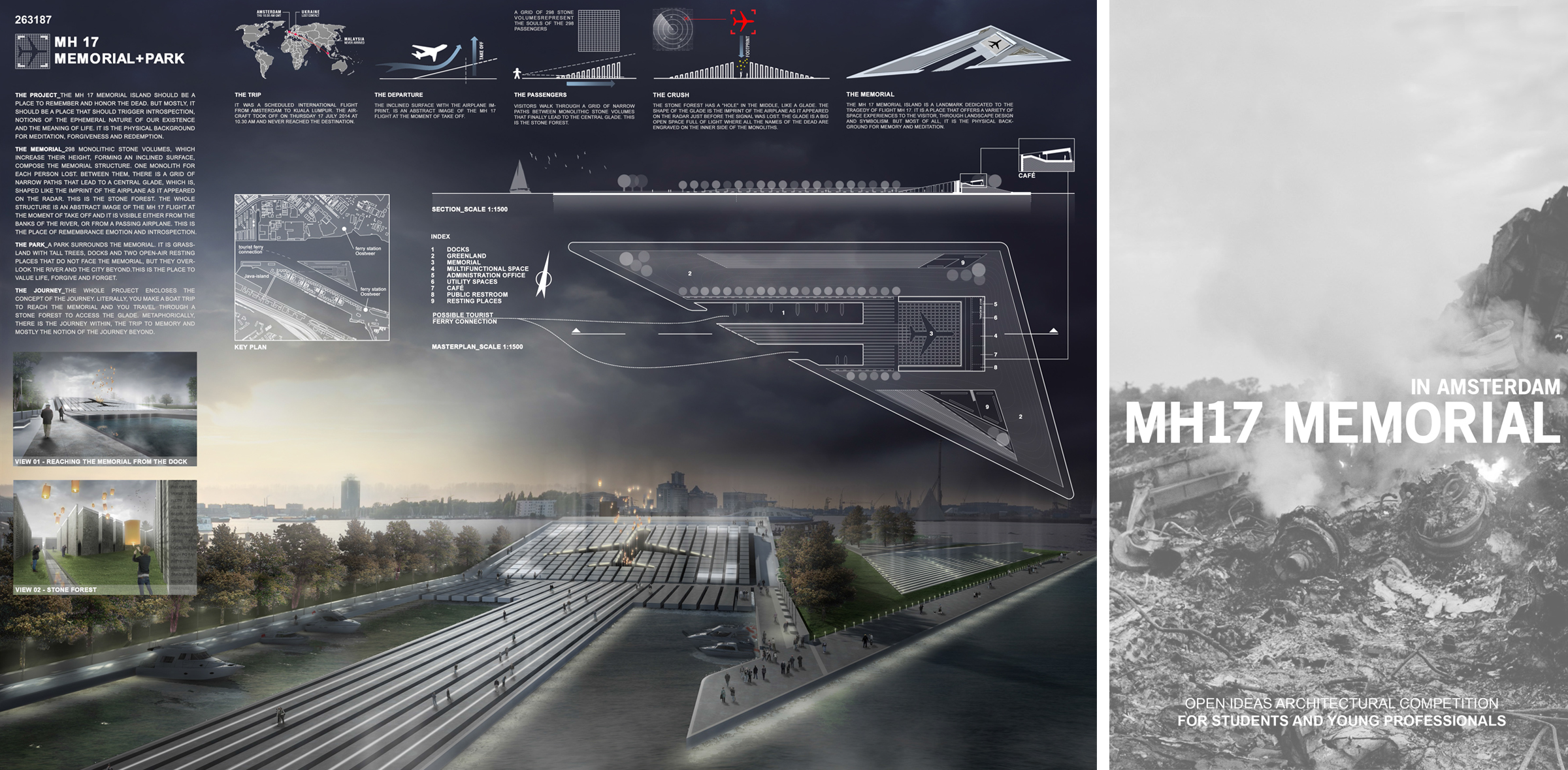 MH17 Memorial + Park Competition 1