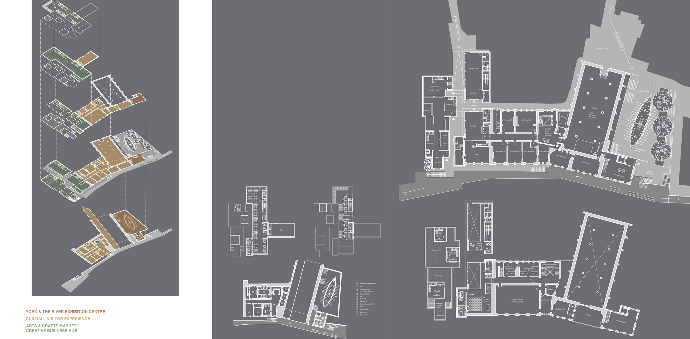 RIBA COMPETITION “York’s Guildhall Complex” YORK UNITED KINGDOM