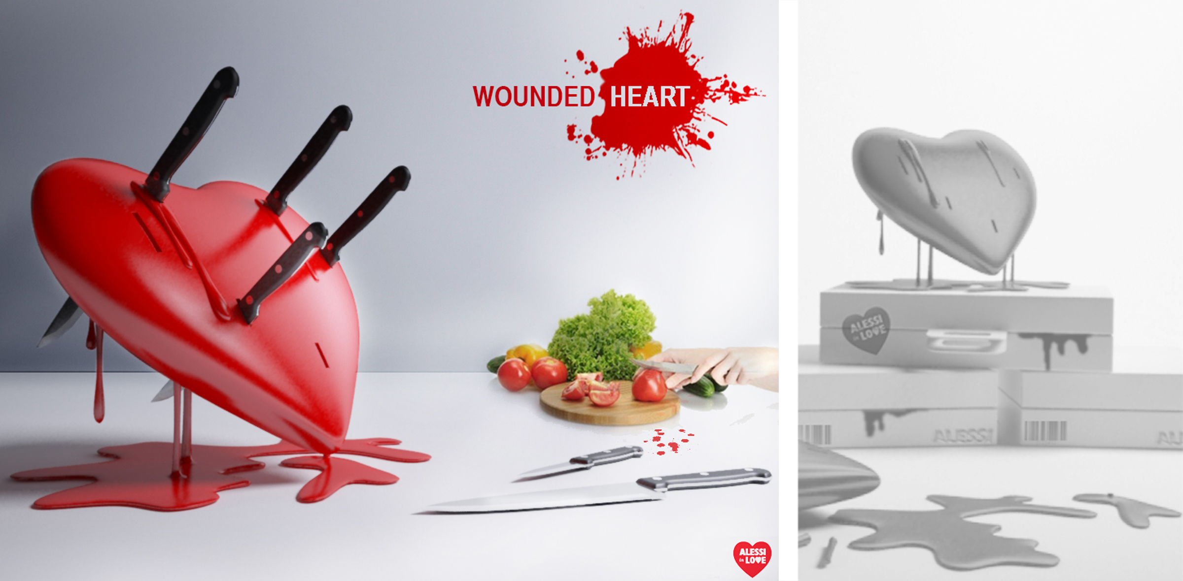 object design competition “Alessi in Love – Everytime an Act of Love’ -Wounded Heart
