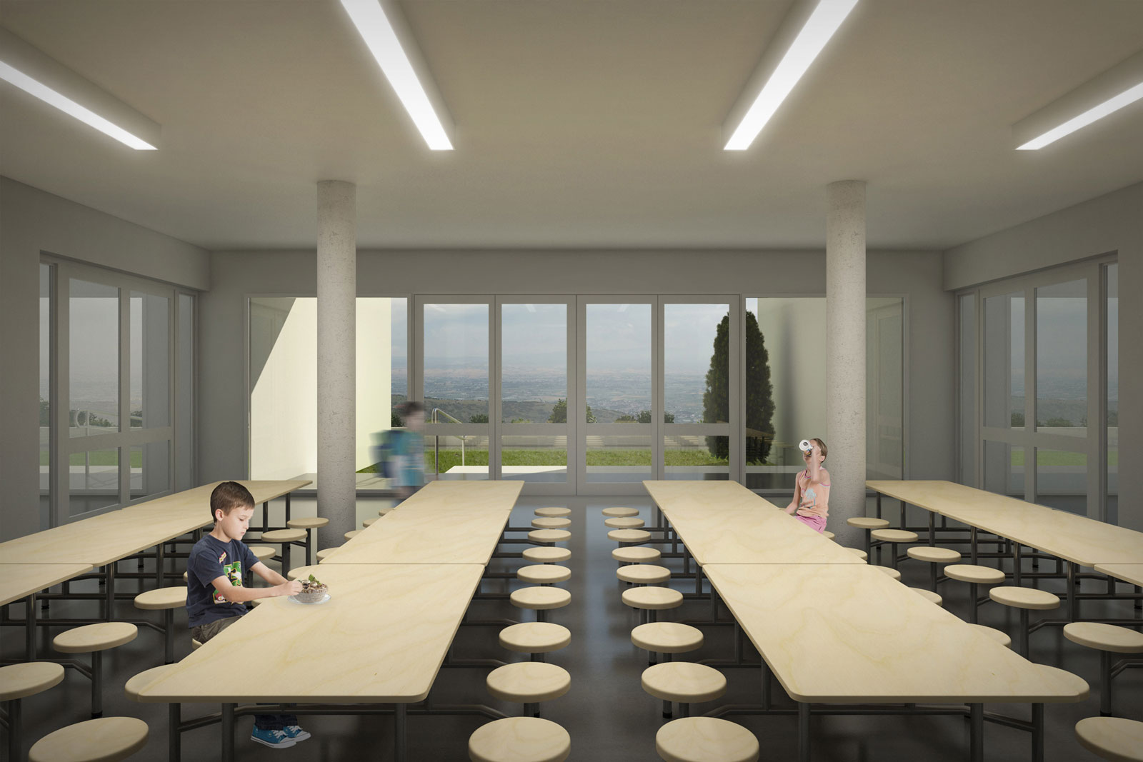 Primary School in Filyro, Greece