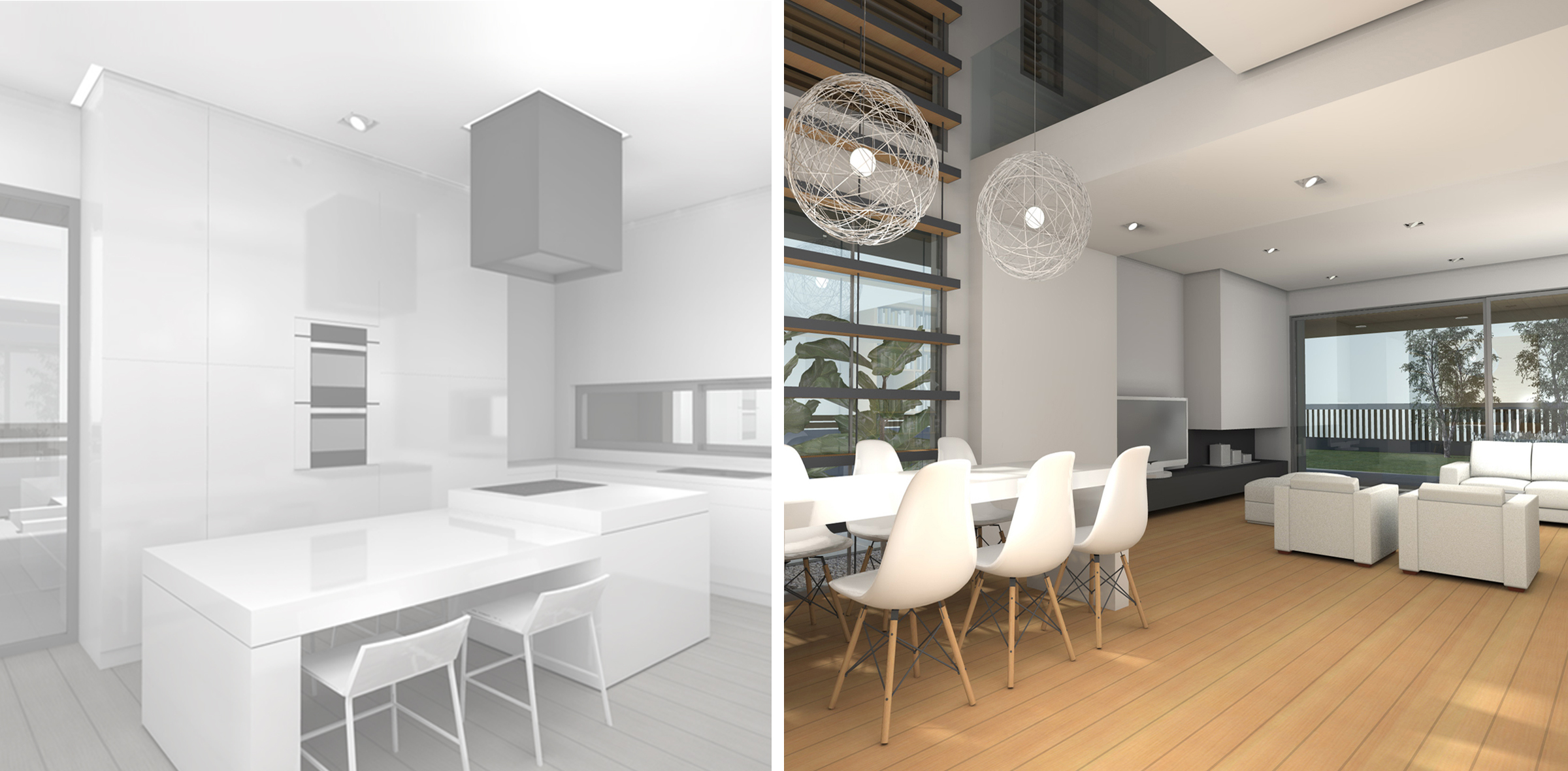 Panorama Interior Apartment - Thessaloniki