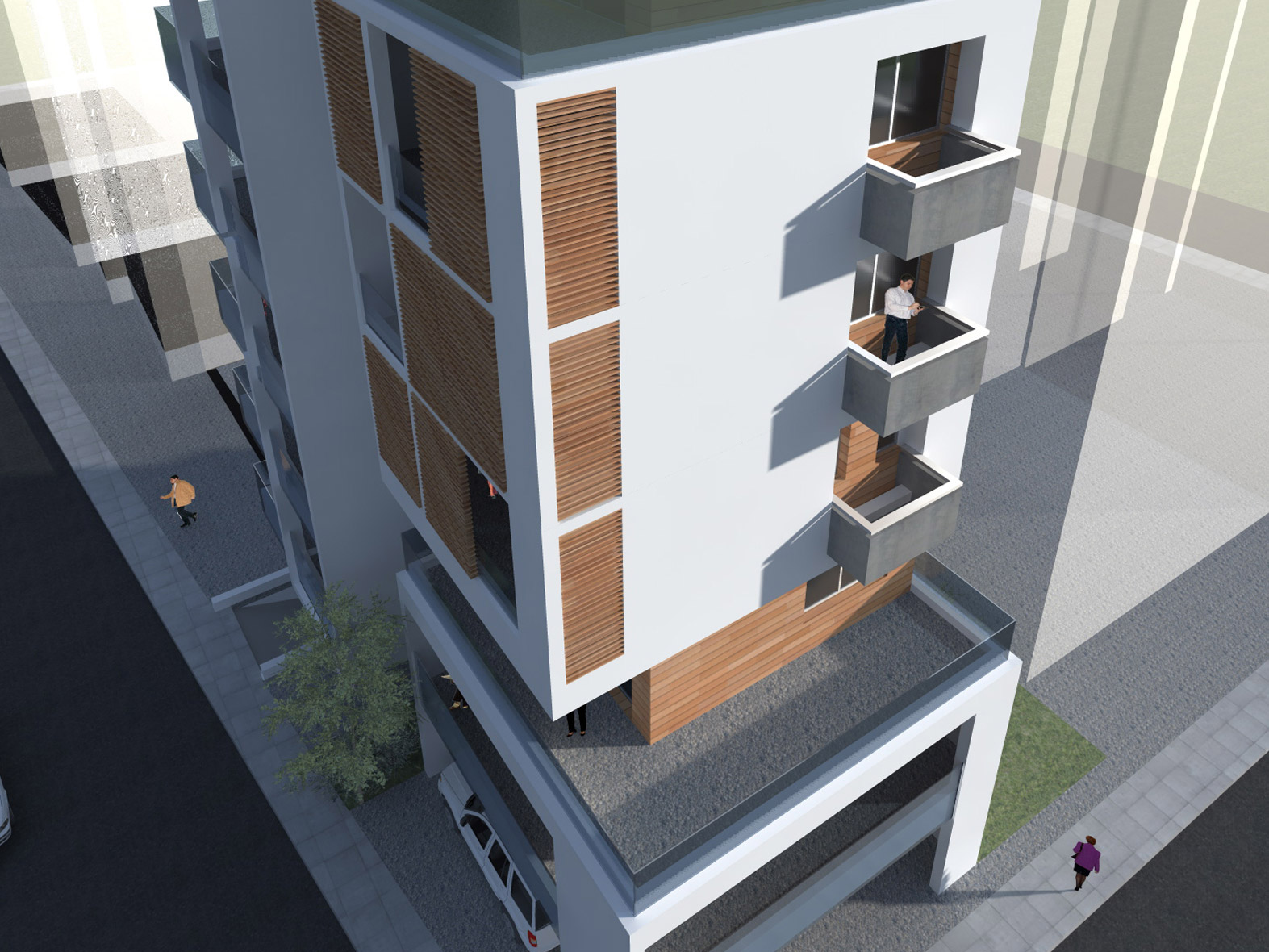 Apartment Building In Karatza St. Kalamaria Thessaloniki