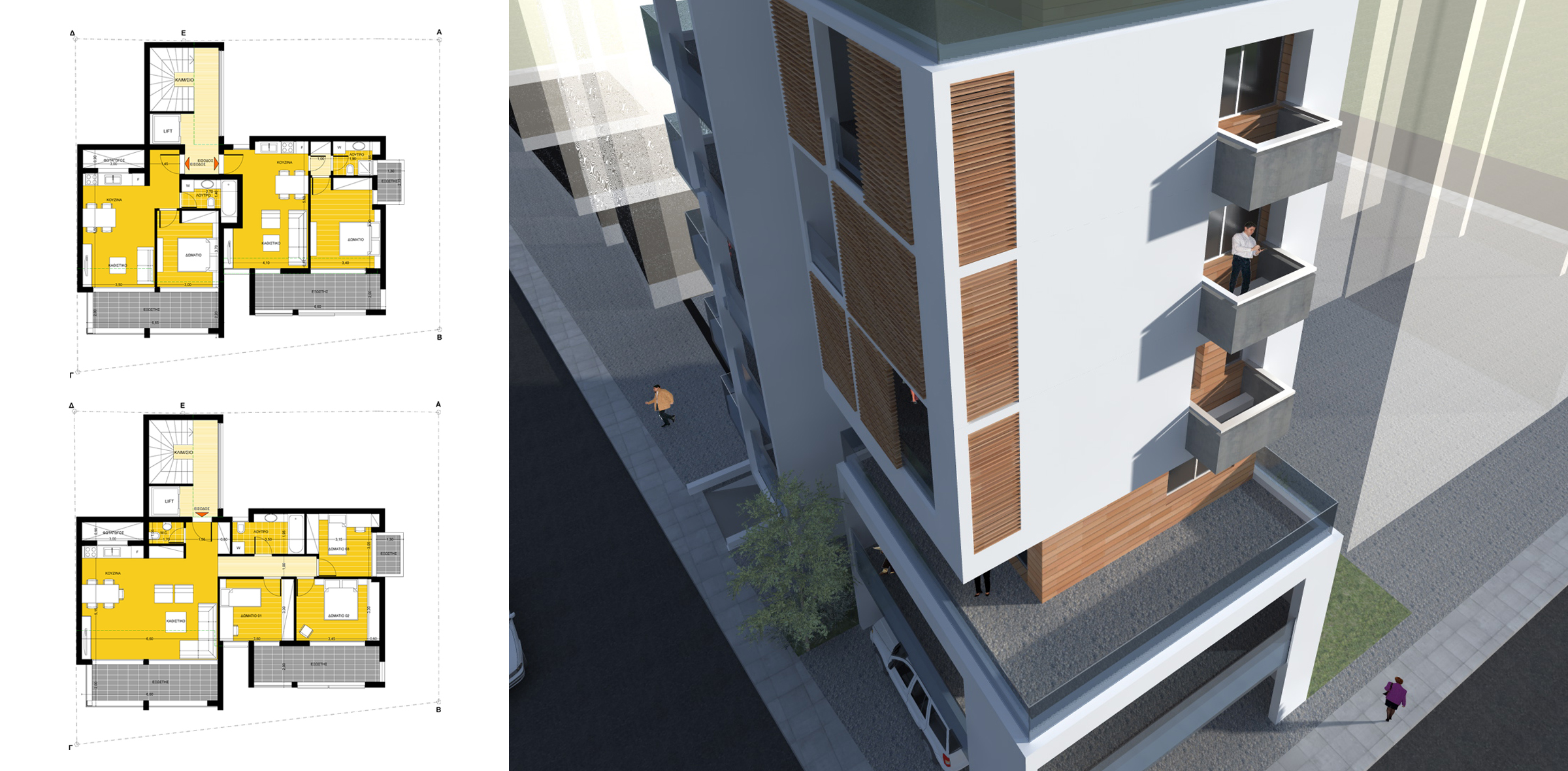 Apartment Building In Karatza St. Kalamaria Thessaloniki