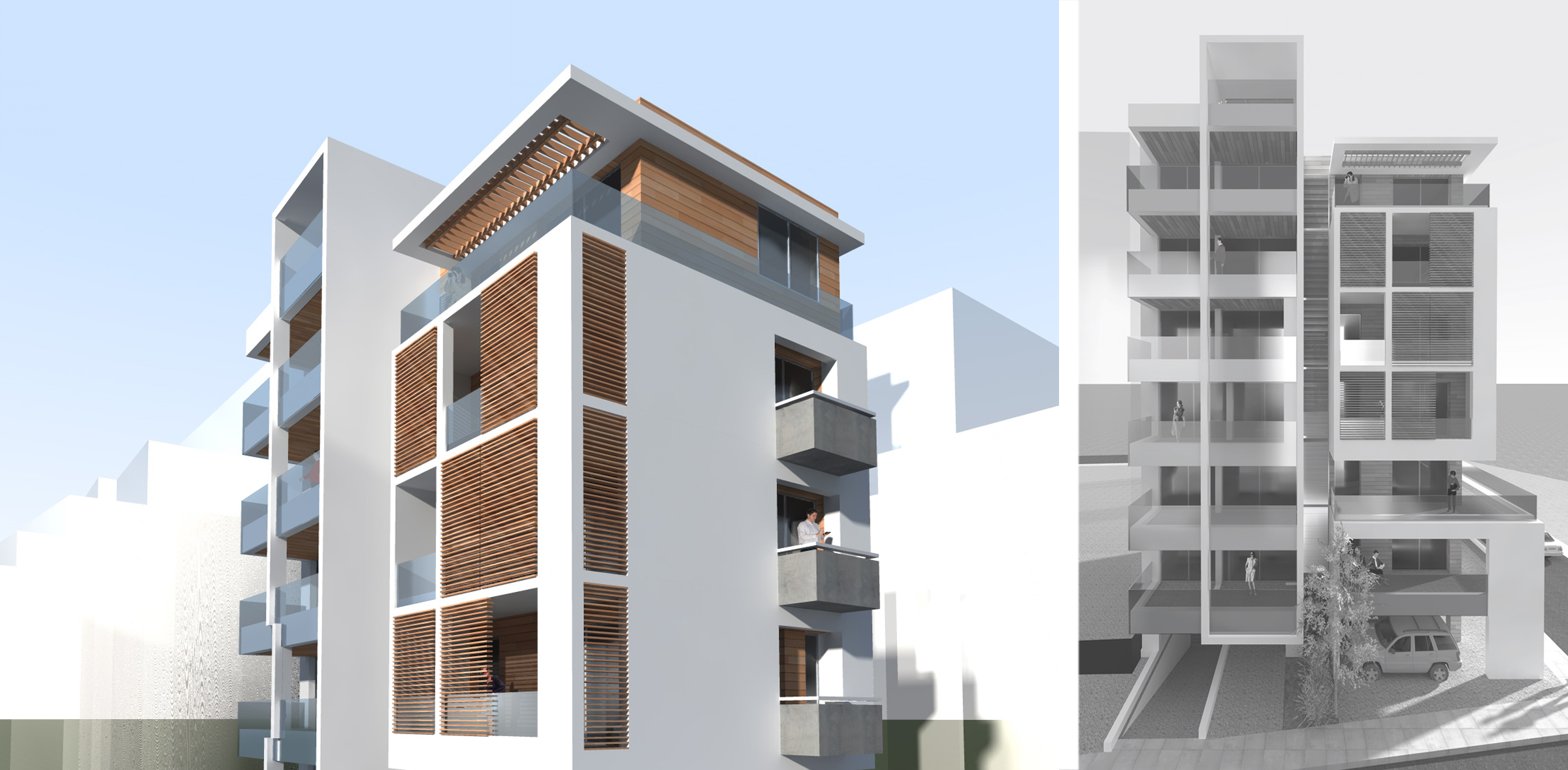Apartment Building In Karatza St. Kalamaria Thessaloniki