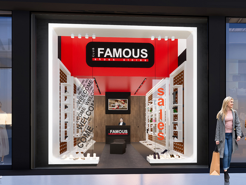 FAMOUS SHOES, SHOP AT METROPOLIS MALL, LARNACA