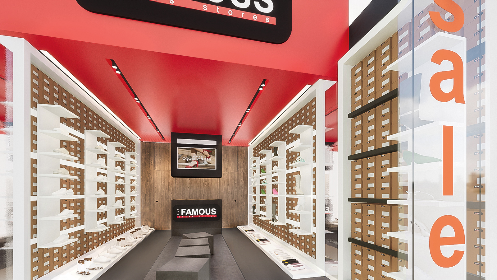 FAMOUS SHOES, SHOP AT METROPOLIS MALL, LARNACA
