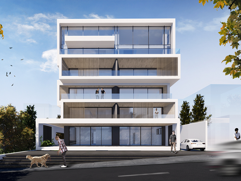 APARTMENT BUILDING IN KALAMARIA, THESSALONIKI
