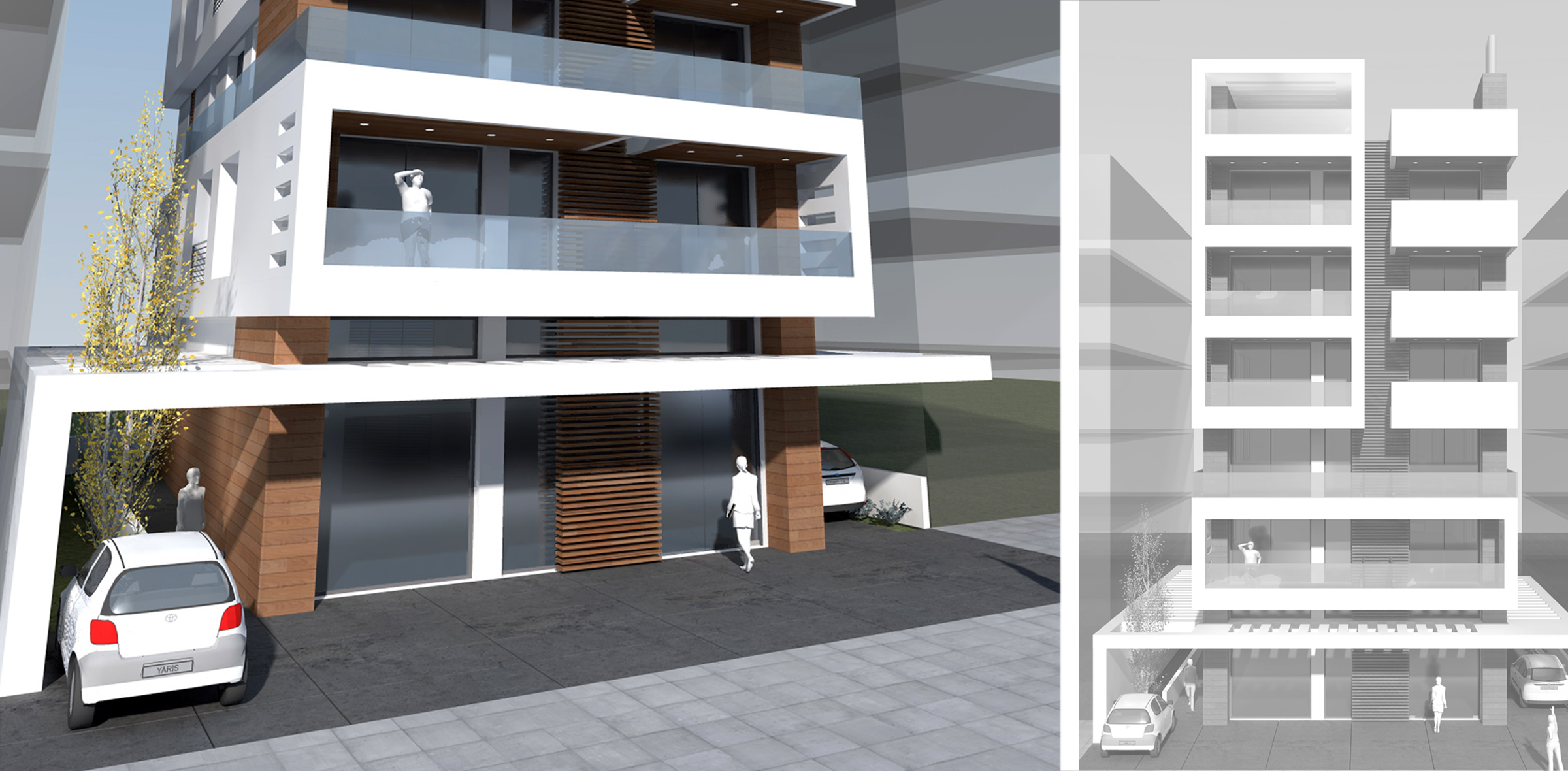 Apartment Building In Aigaiou St. Kalamaria Thessaloniki