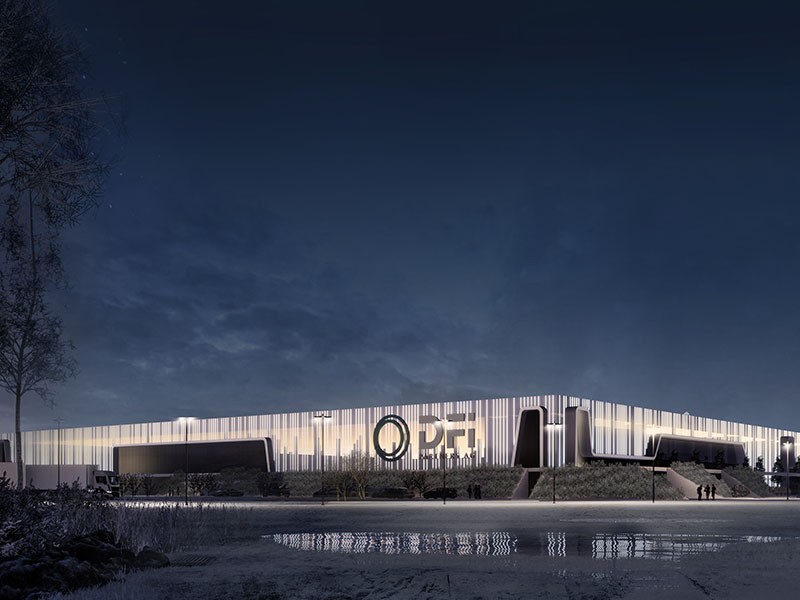 DFI LOGISTICS BUILDING IN MÜLHEIM KÄRLICH, GERMANY