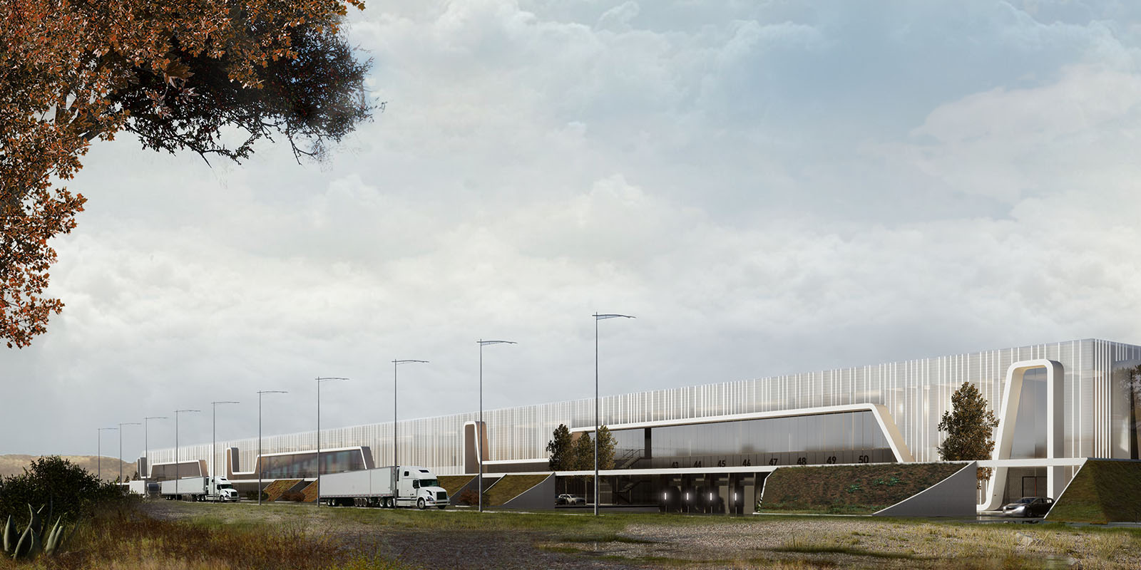 DFI LOGISTICS BUILDING IN MÜLHEIM KÄRLICH, GERMANY