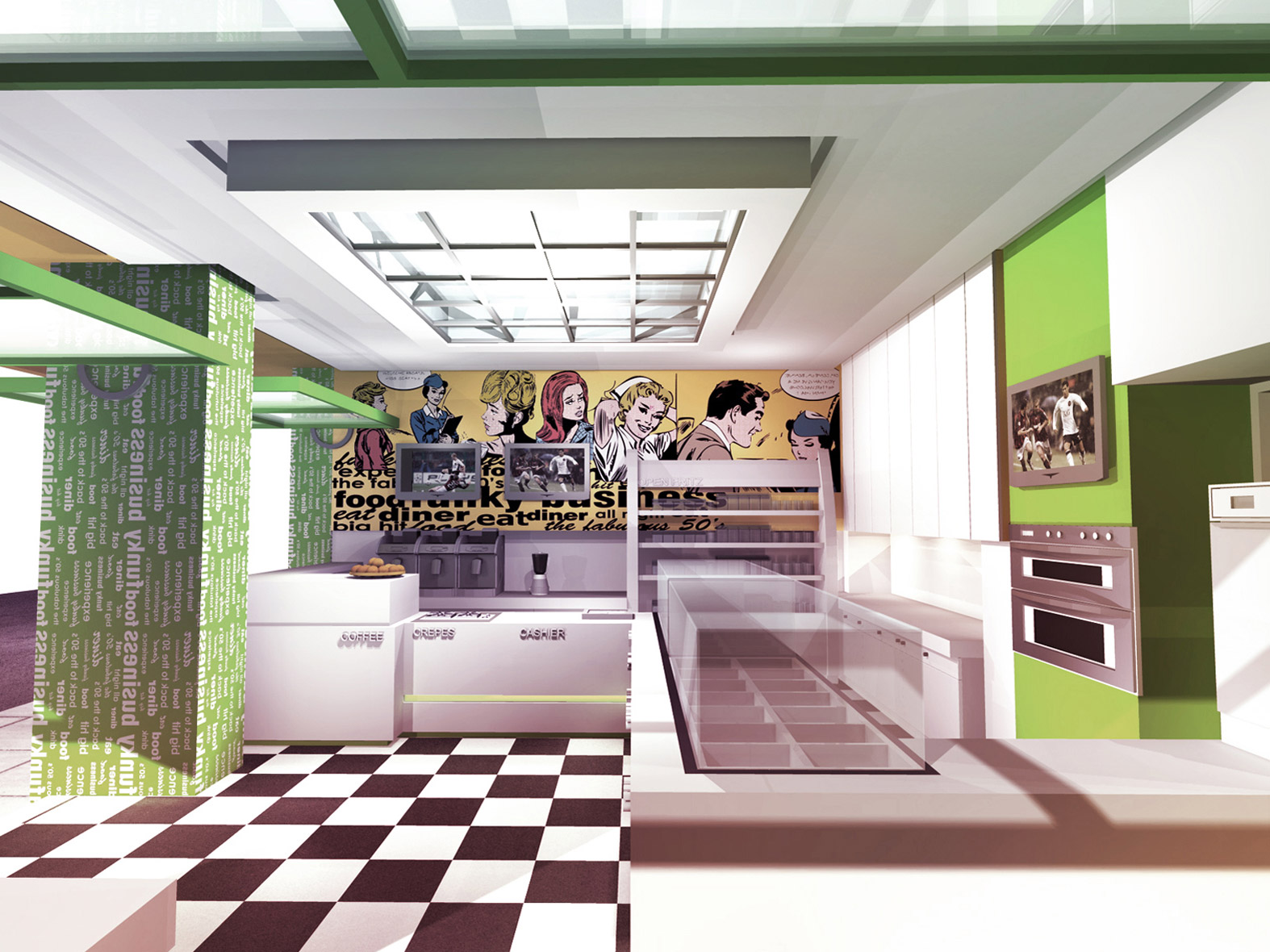 Funky Business Diner, Thessaloniki, Greece