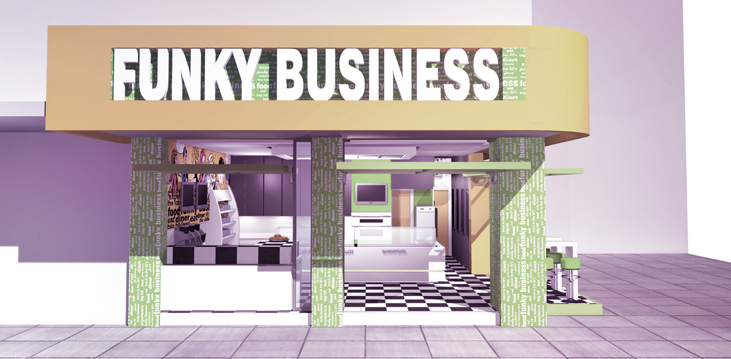 Funky Business Diner, Thessaloniki, Greece