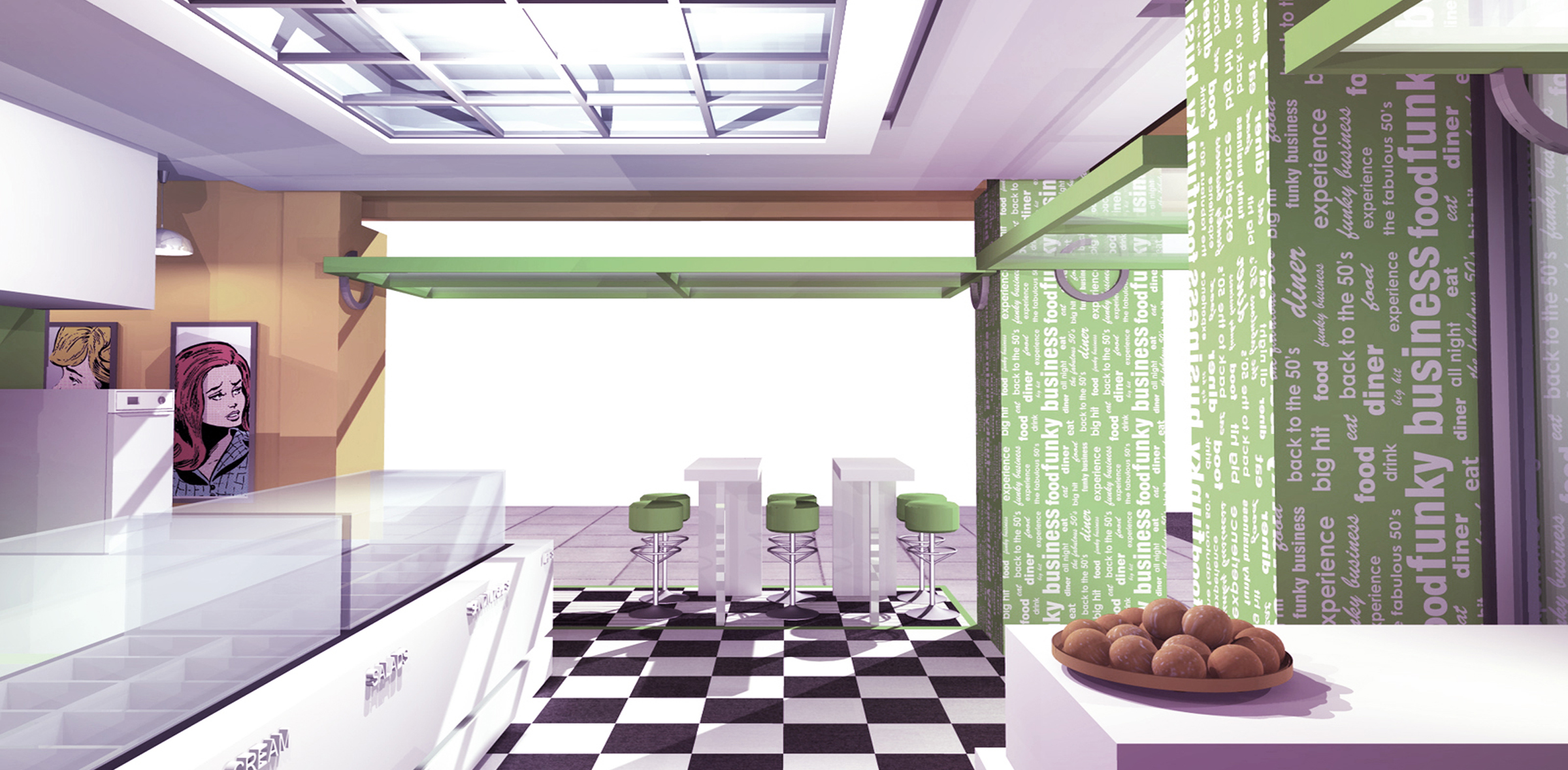 Funky Business Diner, Thessaloniki, Greece