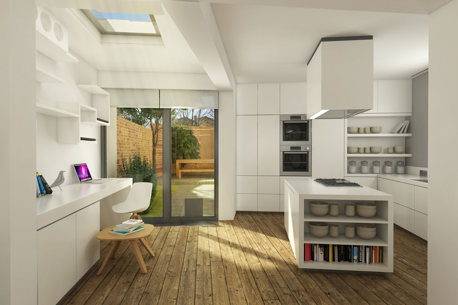 Dacre Park rear extension and remodelling