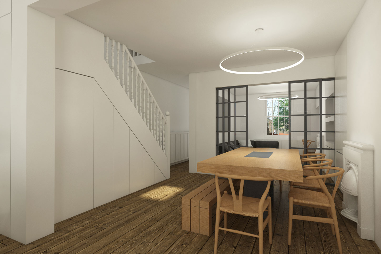 Dacre Park rear extension and remodelling