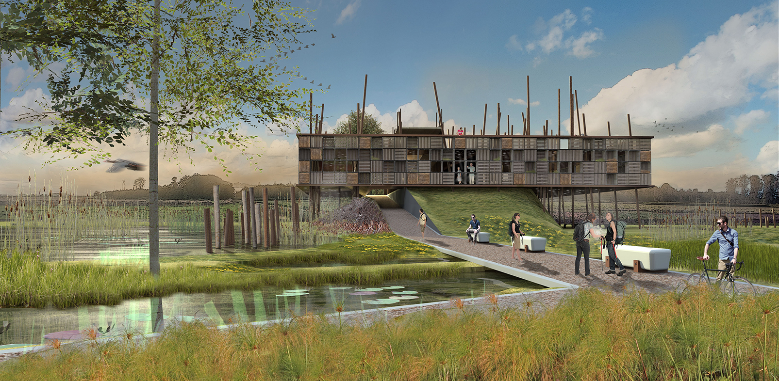 RIBA COMPETITION “The Great Fen Visitor Centre”