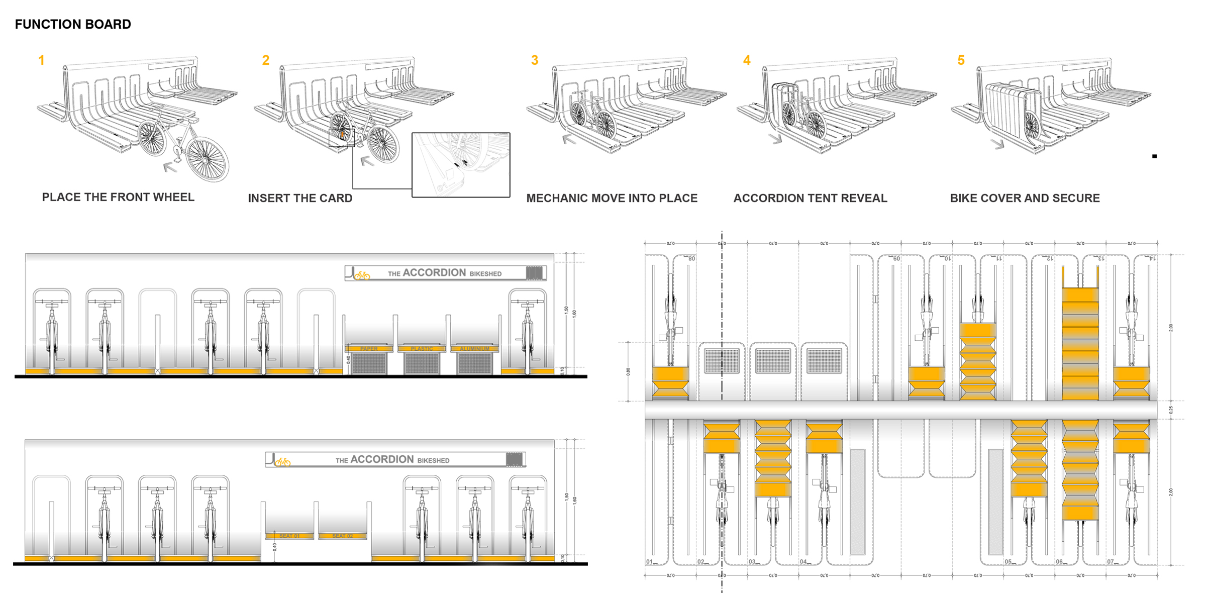COMPETITITION AC CA “Bankside BikeShed Competition” LONDON,UNITED KINGDOM