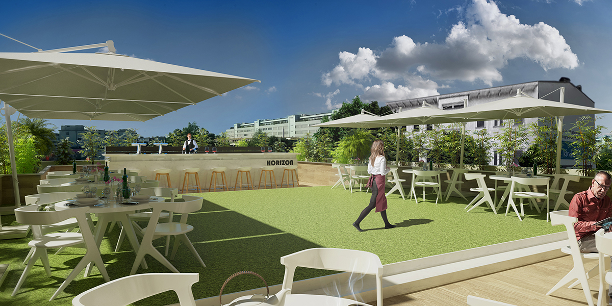 Roof Garden Cinema - Munich