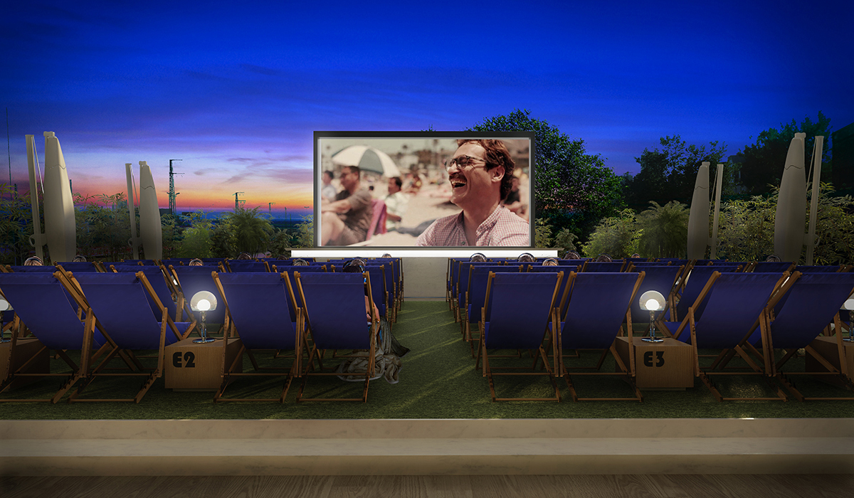 Roof Garden Cinema - Munich