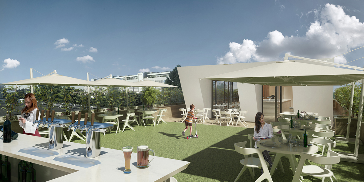 Roof Garden Cinema - Munich